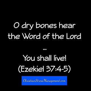 O dry ministry hear the Word of the Lord … You shall live!  (Adapted Ezekiel 37:4-5)
