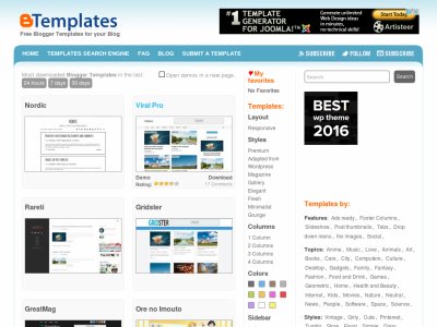 Blogger Templates