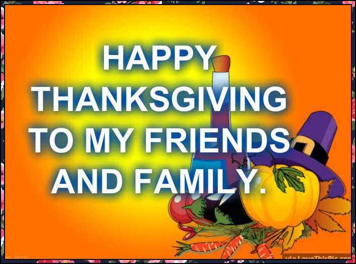 friends happy thanksgiving images
