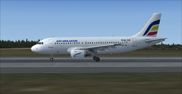 Airbus A319 Air Moldova