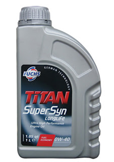 FUCHS TITAN SUPERSYN LONGLIFE 0W-40 エンジンオイル　おすすめ　種類　値段　粘度　交換