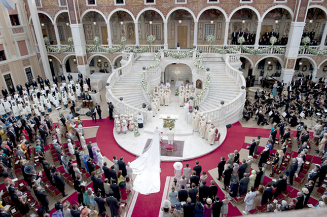 The Ceremony Layout The stairs in the background the semicircle sitting 