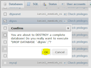 Cara Backup, Export, Import Database MySQL