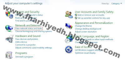 Cara mudah mengganti DNS Server Speedy menjadi DNS Server Google pada Windows7