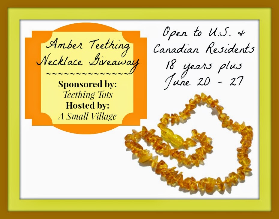 Teething Tots Amber Necklace Giveaway