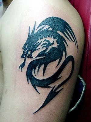 Chinese Dragon Tattoos For Girls. girlfriend ack dragon tattoos