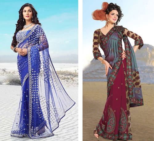 13 Gambar Model Baju  Sari  India  Modern  Terbaru 2021