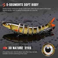 Multi Jointed Swimbait Artificial Fishing Lures