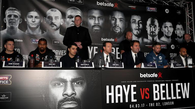 David Haye warns Tony Bellew: ‘Enjoy your last days’ 