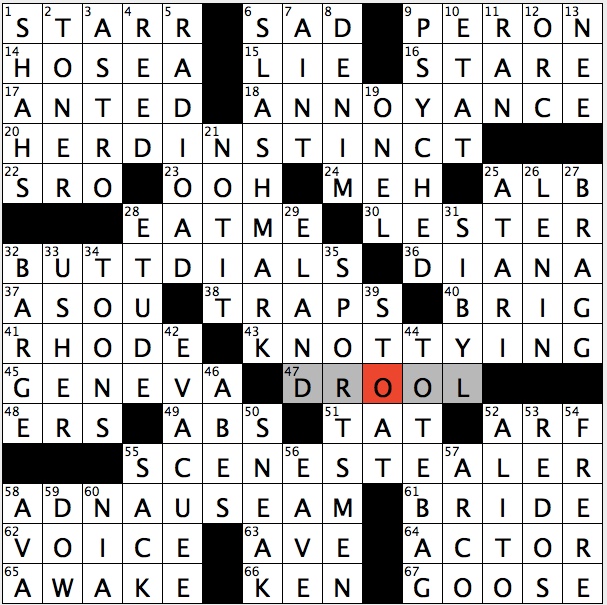 Rex Parker Does The Nyt Crossword Puzzle Seeress Of Ancient
