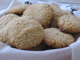 Galletas de avena y coco