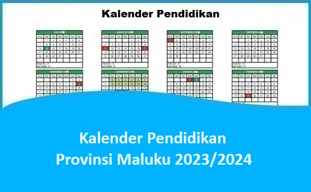 Kalender Pendidikan Provinsi Maluku 2023/2024