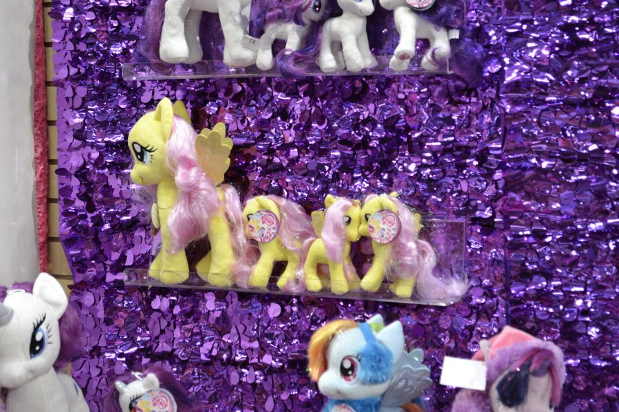 Aurora Fluttershy and Winter Gear Plushies at NY Toy Fair 2015