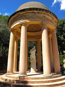Templete de Ariadna en el Parc del Laberint en Barcelona