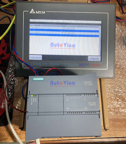 Chức năng Alarm trên HMI Delta DOP-107EV