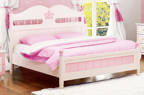 Lựa chọn bộ giường ngủ cao cấp cho bé gái dễ thương