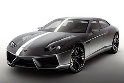 The Black Lamborghini Estoque was revealed earlier this month at the 
