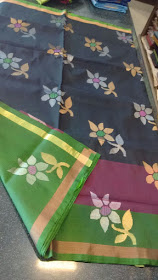 Uppada Jamdhani Silk sarees,