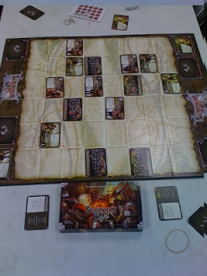 Summoner Wars game during play