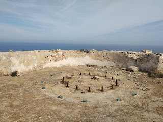 Asentamiento pieza bateria de Fornells