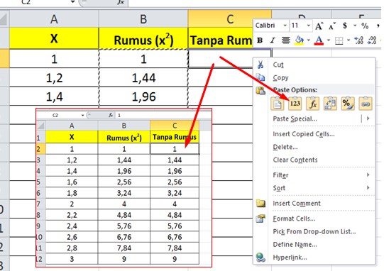 Cara Mengcopy Angka Di Excel Tanpa Rumus Dengan Mudah