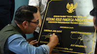 Gubernur Jabar Ridwan Kamil Resmikan RSUD Pangandaran  via Video Conference