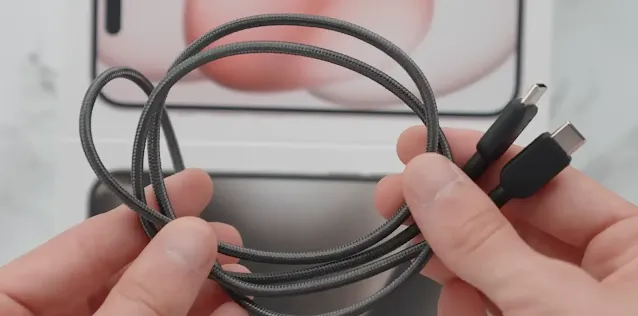 câble USB C 2.0 pour iphone 15
