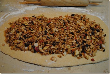 bread ready to be rolled