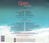 Album Cover (back): The Miracle (Deluxe Edition) / Queen