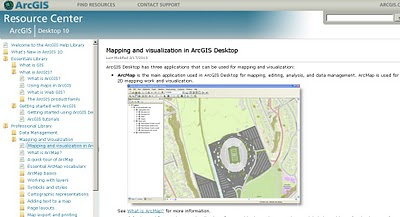 ArcGIS 10 resource centre open