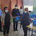 Sub director regional de la Policía Escolar supervisa entrega de kits de alimentos