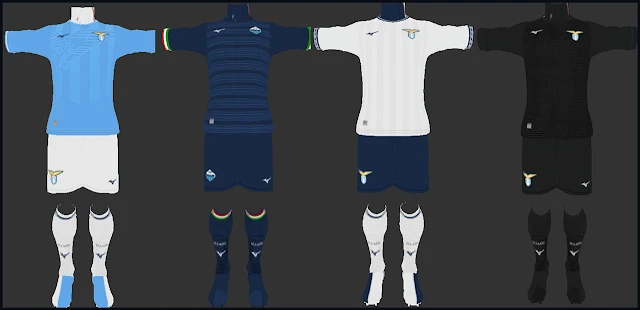PES 2013 SS Lazio Kit Season 2023-2024
