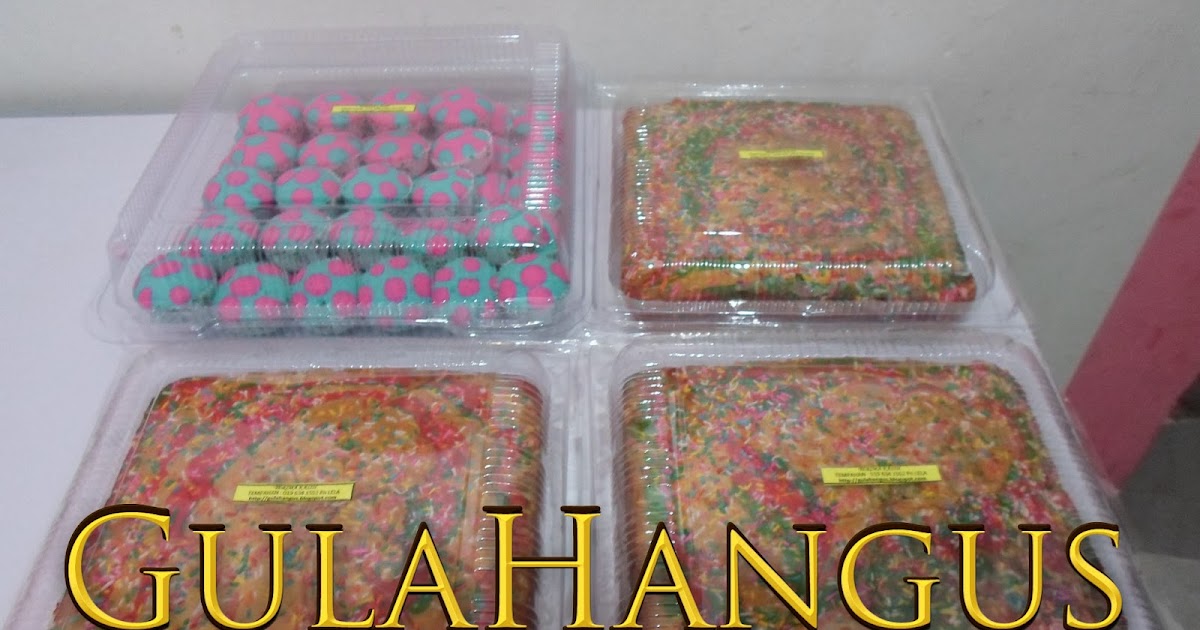 Gula Hangus ( 002177897 - D ): Apam Palkadot & Kek Pelangi 