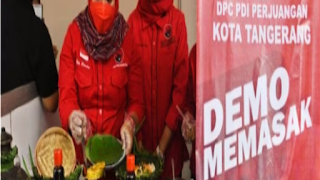 Demo Masak Tanpa Minyak Goreng PDIP, Layaknya Makanan Sunda Pepes Begini Tanggapan Ujang 