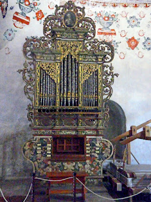 Organ (1735) of San Jerónimo Tlacochahuaya, Oaxaca Mexico