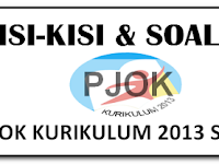 Kisi-Kisi Lengkap Soalnya Mapel PJOK SD/MI Semester 2