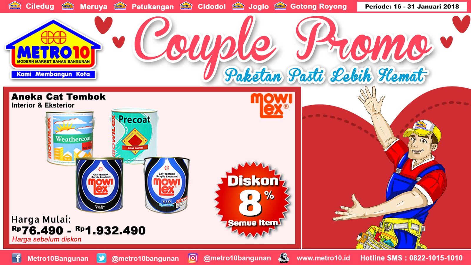 Metro 10 Bangunan: COUPLE PROMO