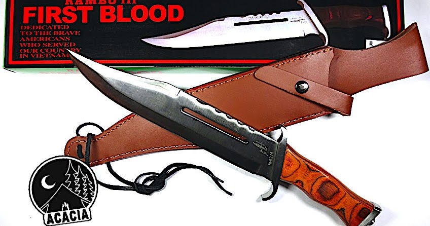  Rambo Knives - cuchillo de la pelicula First Blood Part II de  colección. : Salud y Hogar