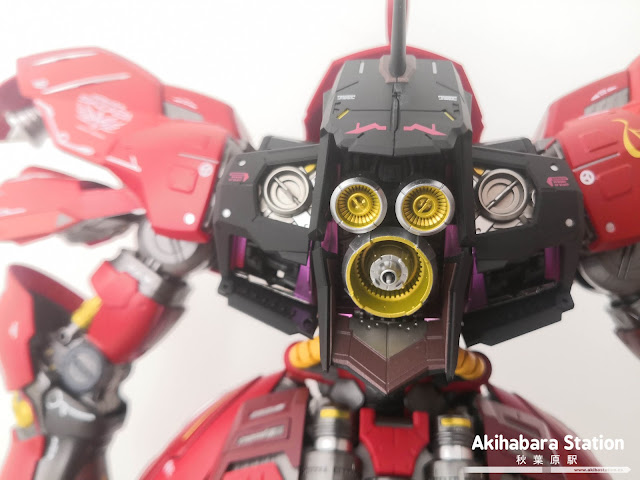 Review de Metal Structure MSN-04 Sazabi, Tamashii Nations.