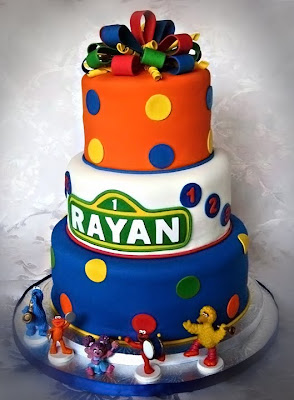 Sesame Street Birthday Cake on Pin Sesame Street First Birthday Cake Cake Picture To Pinterest