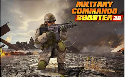 Military Commando Shooter 3D v2.3.2  Mod Apk  Latest Version  Android 2018