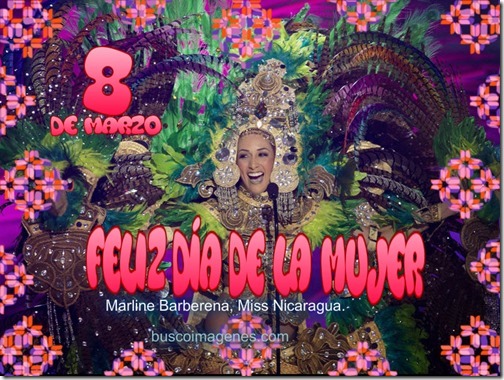 Marline Barberena, Miss Nicaragua.