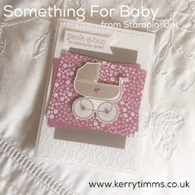 something for baby rubber stamps stampin up demonstrator kerry timms cardmaking papercraft scrapbooking creative crafts classes class gloucester handmade baby newbaby pram 
