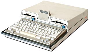 IBM PC Convertible-semi closed