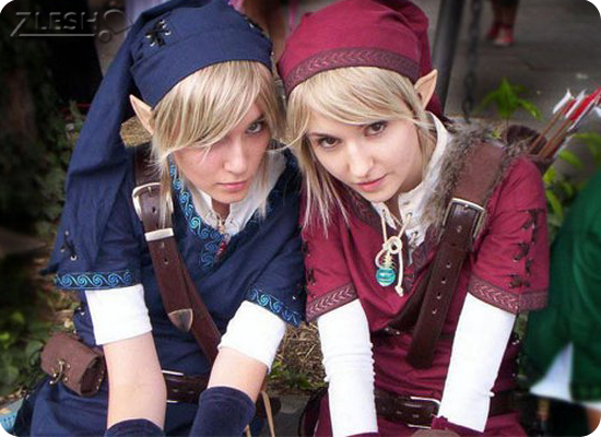 Cosplayers muito sensuais