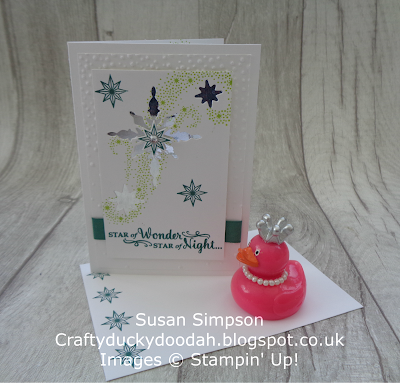 Stampin' Up! UK Independent  Demonstrator Susan Simpson, Craftyduckydoodah!, Star of Light, Starlight Thinlits, November Coffee & Cards Project 2017, Supplies available 24/7 from my online store, 