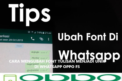√ Cara Mengganti Warna Dan Bentuk Goresan Pena Whatsapp Di Oppo F5