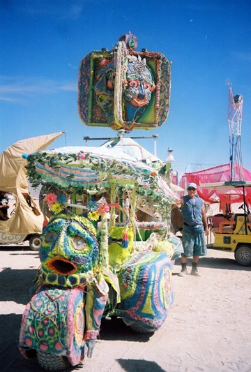 Lunapillar Mutant Vehicle - Human Transport at Maker Faire