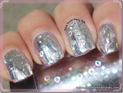 nail foil tutorial final look