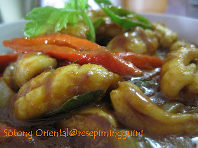 Sotong Oriental  Resepi Minggu Ini